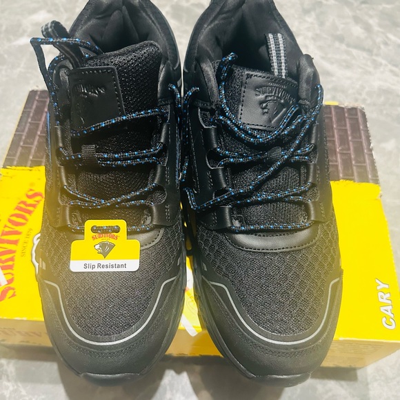 Herman Survivors Womens Cary Safety Shoes Size 12 Oil & Slip Resistant ''NEW'' - Picture 1 of 8